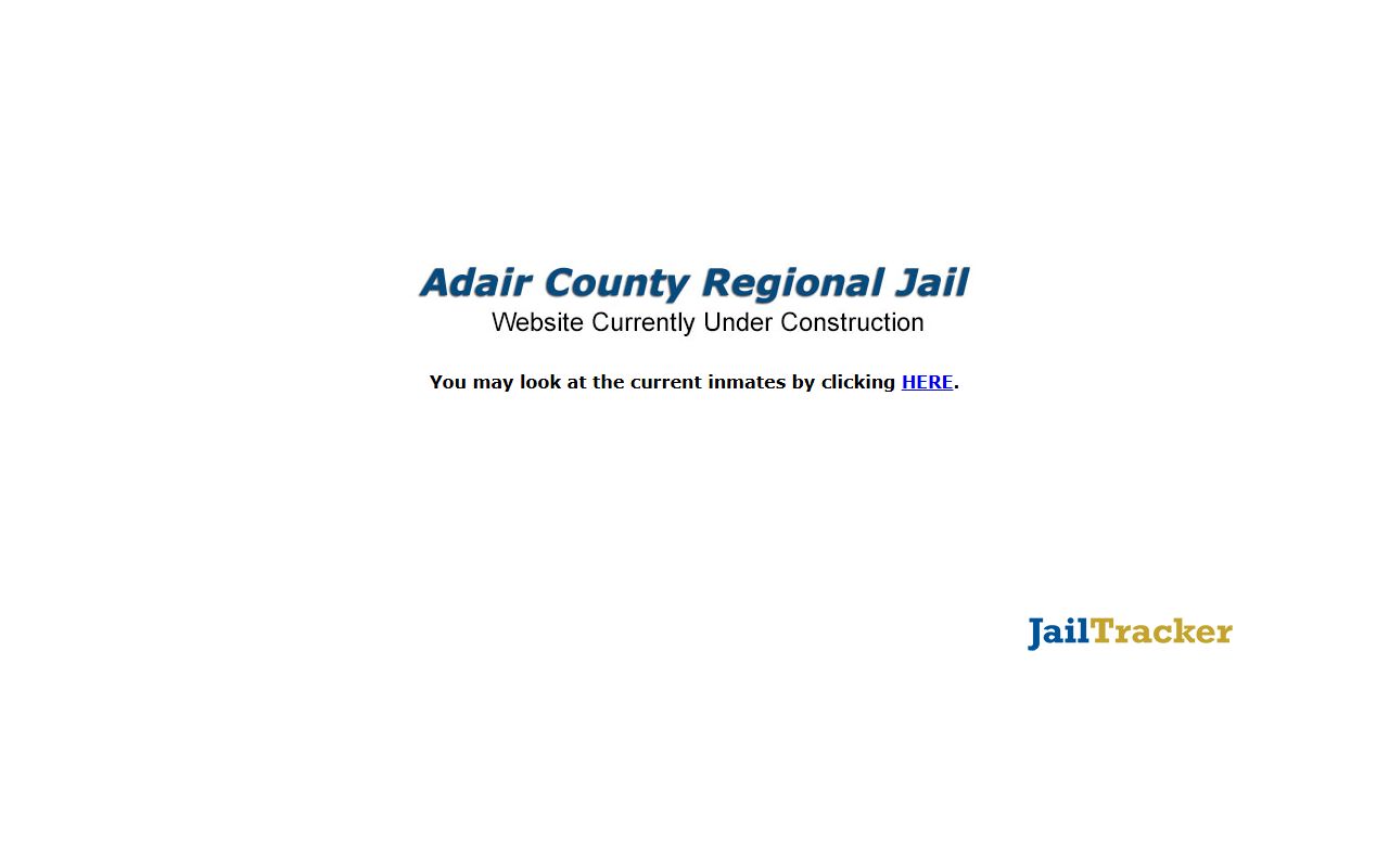 Adair County Sheriff's Office Missouri inmate population records